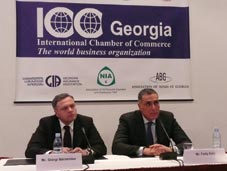 Giorgi Baramidze and Fady Asli