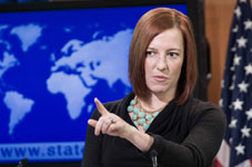 Jen Psaki Spokesperson for the U.S Department of State said at a Monday press conference that the presidential elections in Abkhazia were illegitimate and its outcome will not be acknowledged by Washington.