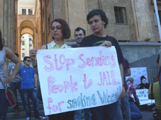 Activists on June 2.