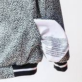 A piece from the “Paco” collection with an article from the Constitution.