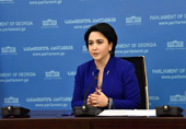 TI named Eka Beselia as the most active MP. Photo: Parliament of Georgia