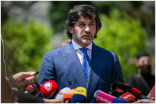 Kakha Kaladze: 'I would like to thank all Tbilisi residents for the support my staff and I see daily.' © imedinews.ge